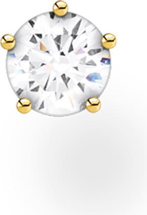 Produktbild Thomas Sabo Ohrstecker (Einzelstück) (925er Silber, 750 Gelbgold Vergoldung)
