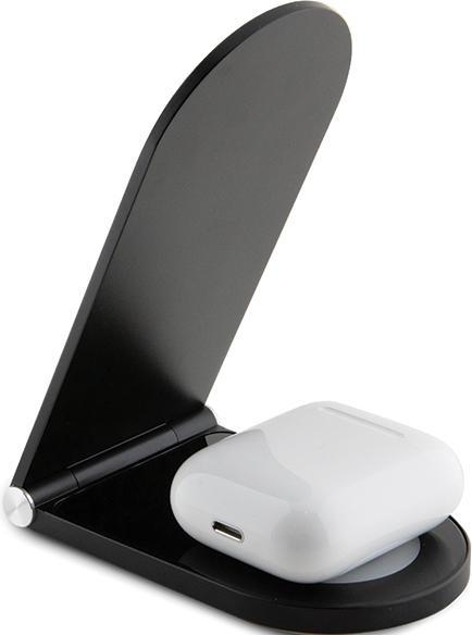 Actual product image Mercedes składana ład. indukcyjna 2w1 MEMFBGSLK 15W czarny/black Silver Star MagSafe (15 W)
