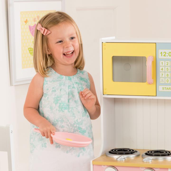 Immagine prodotto KidKraft 27-teiliges pastelfarbenes Koch-Set