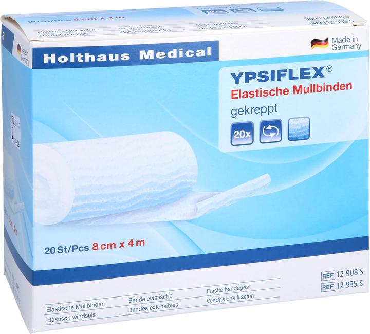 Produktbild Holthaus Medical 12935S Mullbinde 4mx8cm 20 Stück