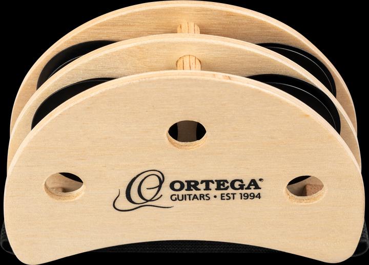 Image du produit Ortega Guitarist Foot Tambourine - Natural