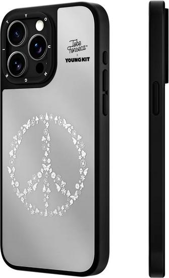Produktbild Youngkit Hülle @Tobe Fonseca Mirror Case mit MagSafe Peace (Apple iPhone 15 Pro)