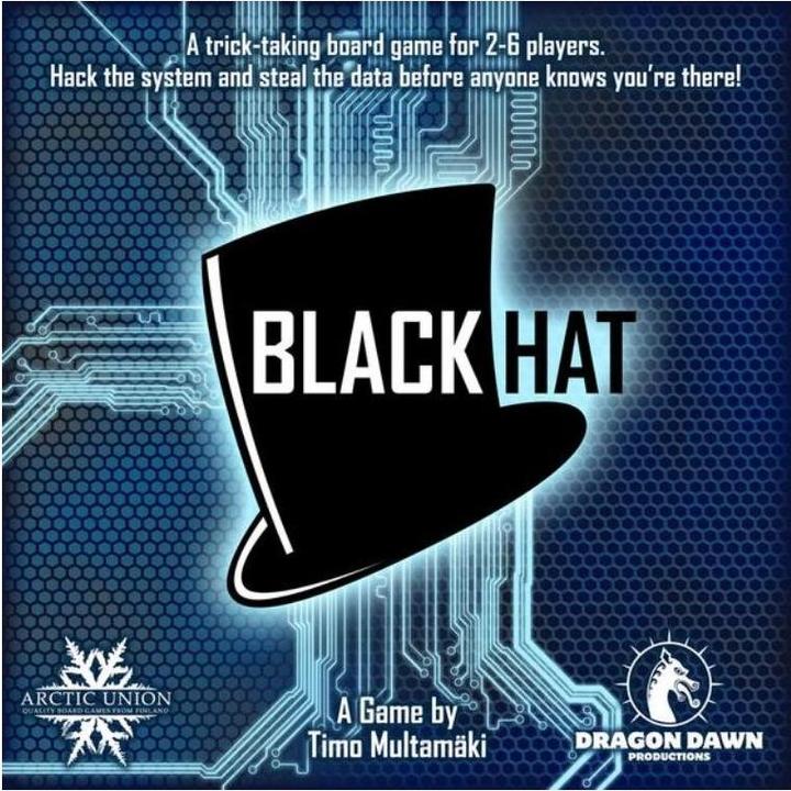 Produktbild Dragon Dawn BLACK HAT (DE/EN) - Black Hat - international edition, Brettspiel, für 2-6 Spieler, ab 10 Jahren (Italienisch)