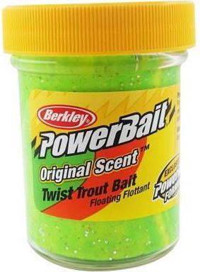Image du produit Berkley Powerbait Orginal Scent Glitter Twist - lime Twist