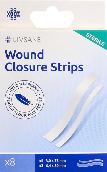 Livsane Wundverschlussstreifen steril (8 x)