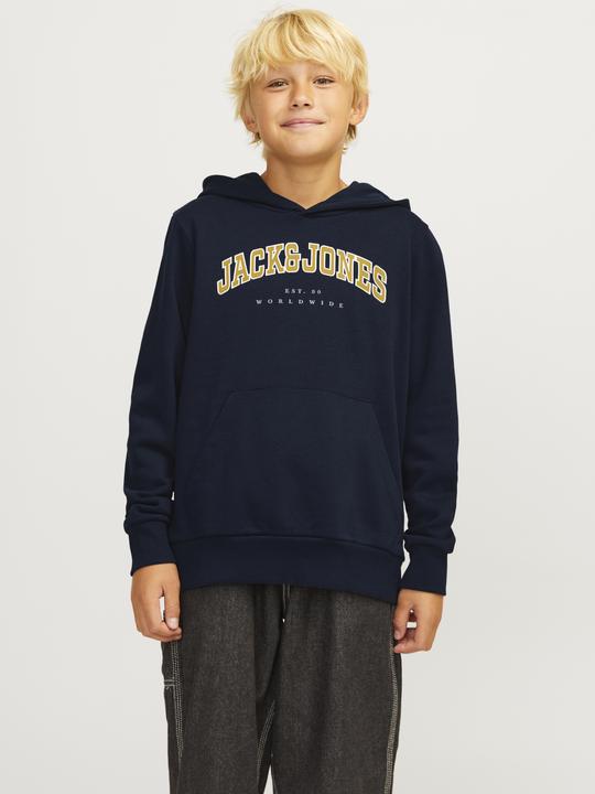 Actual product image Jack & Jones Jjecaleb Varsity Sweat Hood Noos Jnr (164)