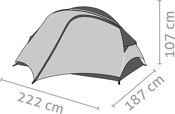 Produktbild Salewa Micra II (Kuppelzelt, 2.30 kg, 2 Personen)
