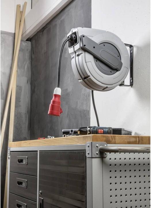 Actual product image As - Schwabe Automatic CEE cable reel (10 m, 1.50 mm²)
