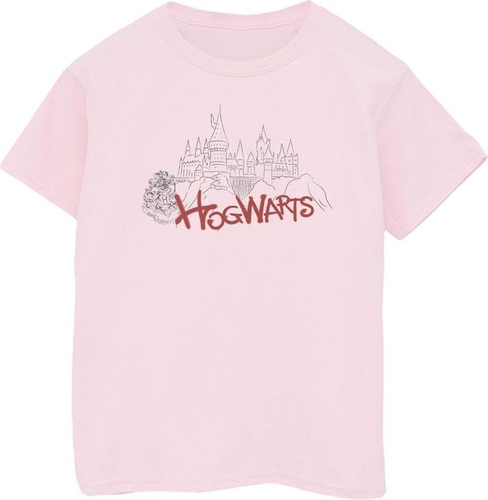 Hogwarts Castle Spray TShirt Mädchen