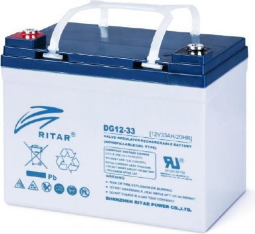 Produktbild Ritar AGM Batterie RA12-33EV (12 V, 33 Ah)