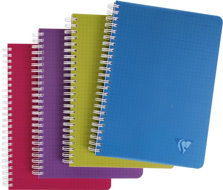 Actual product image Clairefontaine Lincolor Intensive (A5, Checked, Hardcover)