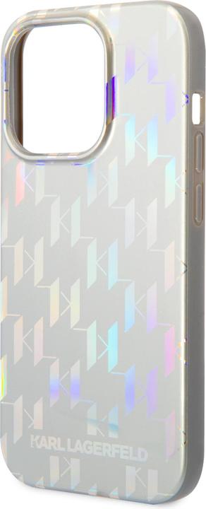 Immagine prodotto Karl Lagerfeld Custodia per iPhone 14 Pro Max con monogramma iridescente (Apple iPhone 14 Pro Max)