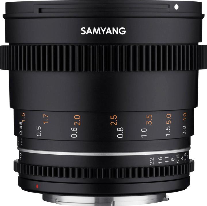 Samyang MF 50mm T1,5 VDSLR MK2 Canon RF (Canon RF, Micro Four Thirds, APS-C / DX, Vollformat)
