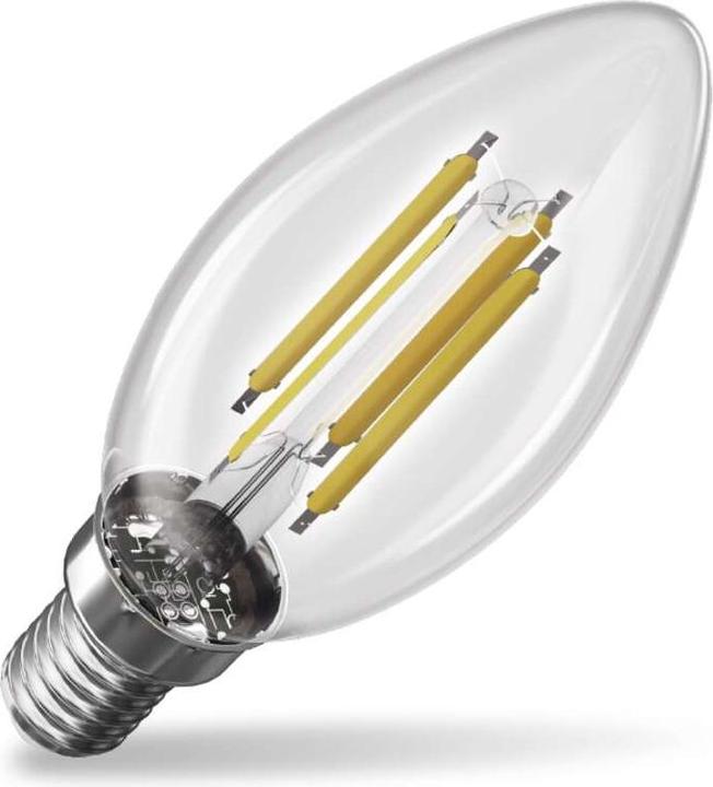 Emos LED Lampe Filament Candle (E14, 3.80 W, 806 lm, 1 x, A)