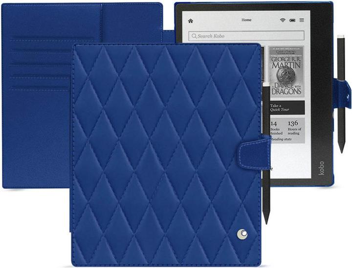 Bleu océan - Couture ( Nappa - Pantone #15458a)