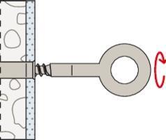 Actual product image Fischer Nylon plug-in dowel R 88536 (25 pcs.)