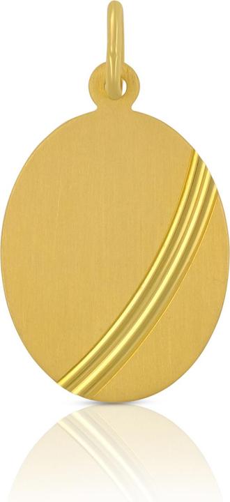 Muau Plakette (750/18K Gelbgold)