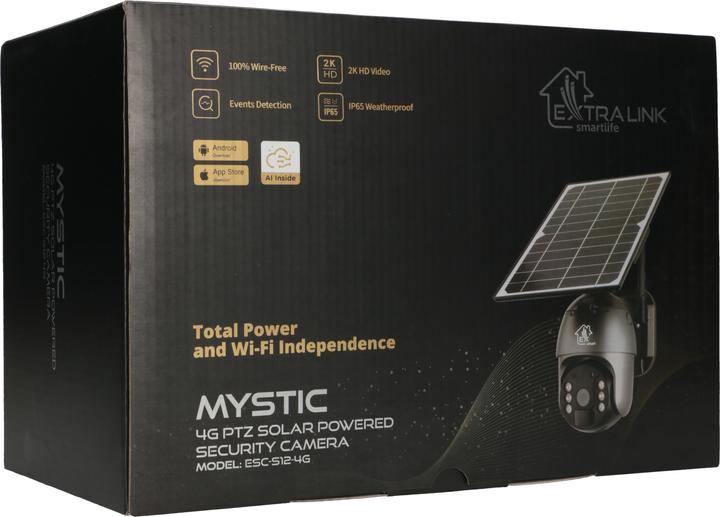 Produktbild Extralink Mystic Solar Cam (1920 x 1080 Pixels)