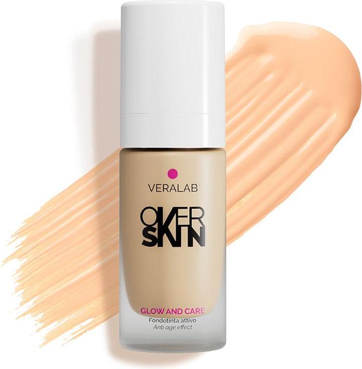 Immagine prodotto Veralab Glow And Care - Active Foundation N.04 Cream (04 Nero e Marrone)
