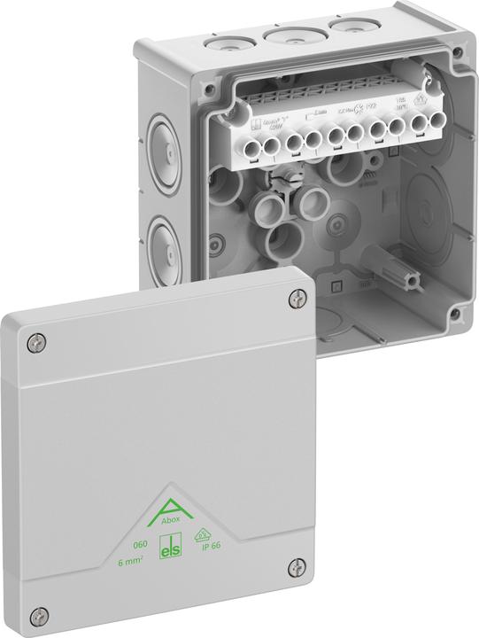 Actual product image Spelsberg Junction box Abox 060-6² Protection class IP66 max 80642001