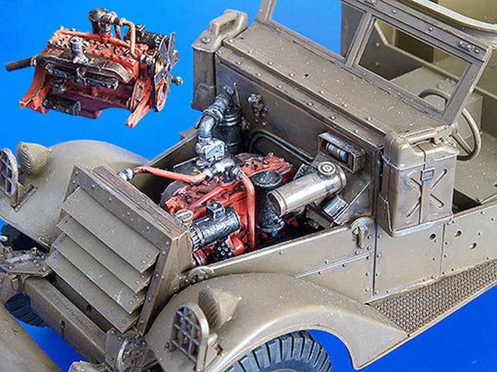 Produktbild Plus Model M3 Spähwagen - Maschinen Satz