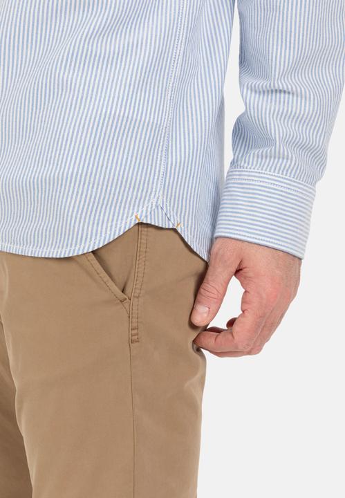 Produktbild Camel Active Oxford Streifenhemd aus nachhaltigem Organic Cotton (M)