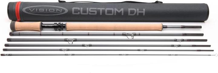 Image du produit Vision Custom DH Six Pack 13' Kl. 8, 6-tlg. (Canne à mouche, 396 cm)