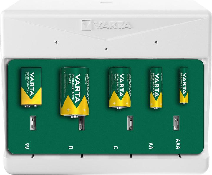 Actual product image Varta Universal Charger (1 pcs., C, D, AA, AAA, 9V Block, 1600 mAh, Chargers without battery)