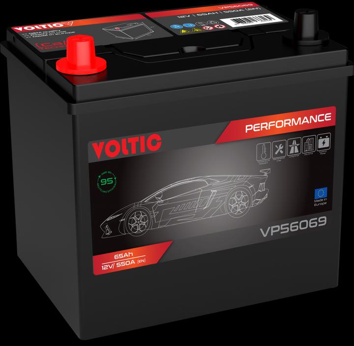 Actual product image Voltic VP56069 Performance car battery (12 V, 65 Ah, 550 A)