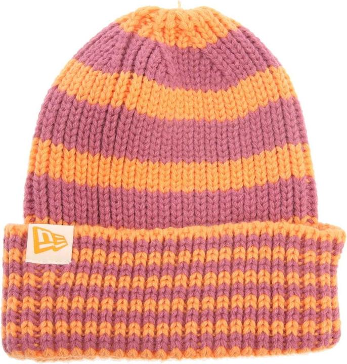 Actual product image New Era Stripe Knitted Beanie