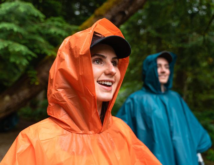 Actual product image Outdoor Spirit Rain poncho adults (One size)