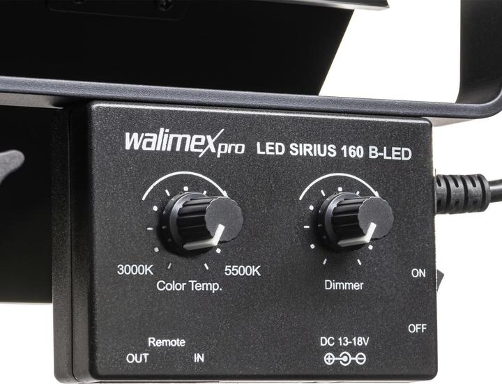 Image du produit Walimex pro par LED Sirius 160 Bi Color (éclairage de studio)