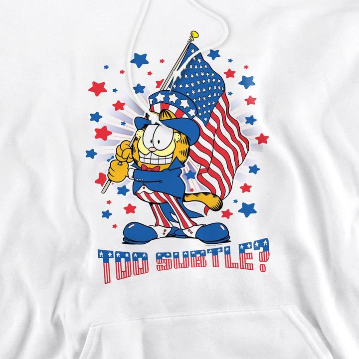 Immagine prodotto Garfield Subtle Felpa con Cappuccio Uomo (L)