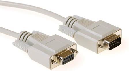 Actual product image 3 metre Serial 1:1 connection cable 9 pin D-sub male (3 m, VGA)