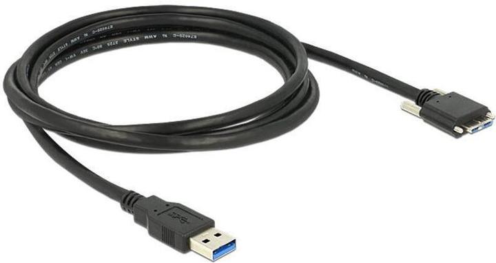 Actual product image Delock USB3.0 cable, 2m, A-MicroB (2 m, USB 3.0)
