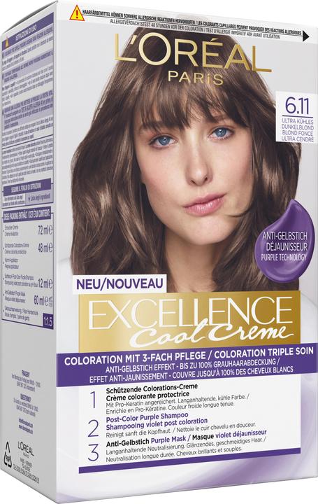 L'Oréal Paris Excellence Cool Creme (45602 Ultra Kühles Dunkelblond)