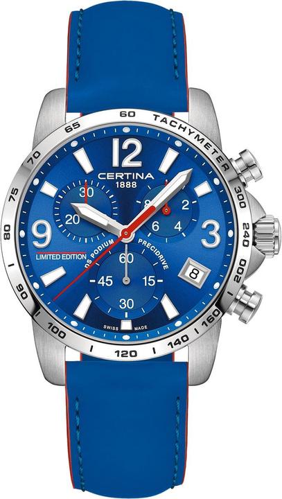 Produktbild Certina DS Podium Chronograph 1/10 sec Wilvo Yamaha Limitied Edition (Analoguhr, 41 mm)
