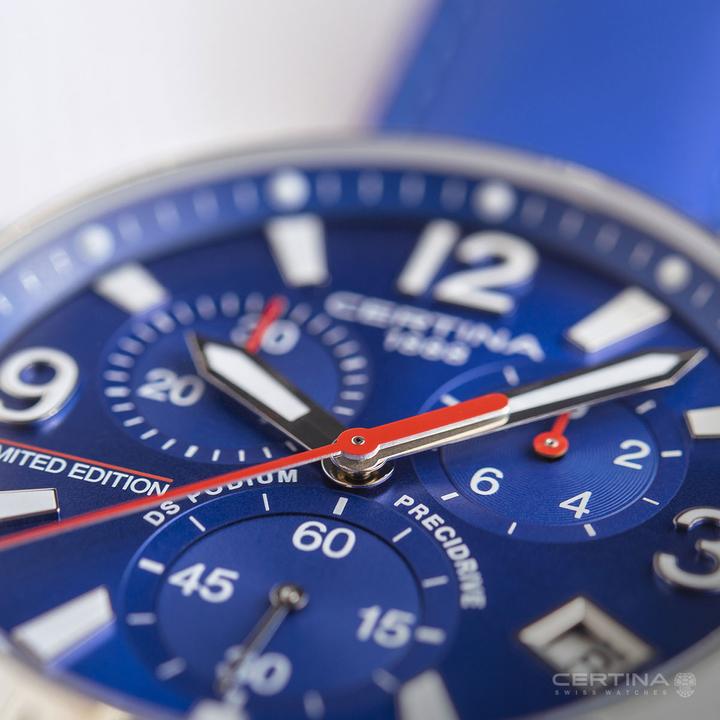 Produktbild Certina DS Podium Chronograph 1/10 sec Wilvo Yamaha Limitied Edition (Analoguhr, 41 mm)
