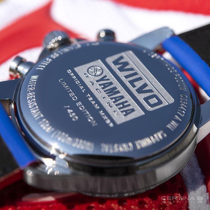 Produktbild Certina DS Podium Chronograph 1/10 sec Wilvo Yamaha Limitied Edition (Analoguhr, 41 mm)