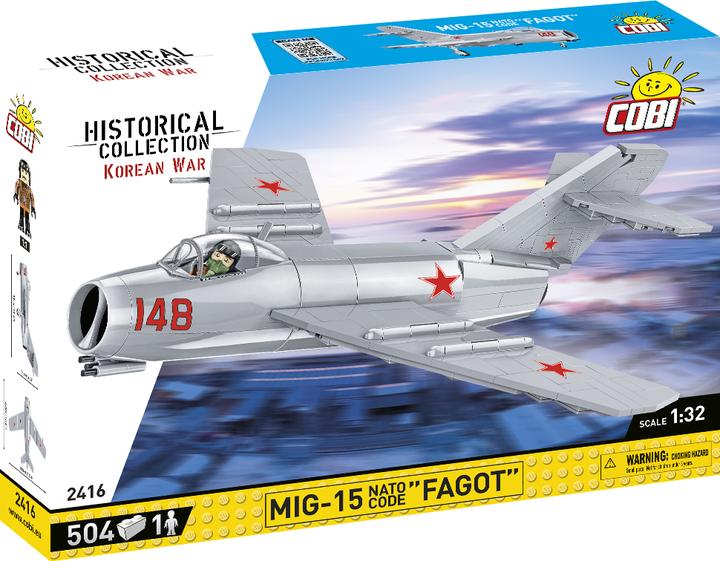 Produktbild Cobi MiG-15 Fagot, Modell, 504 Teile, ab 7 Jahren