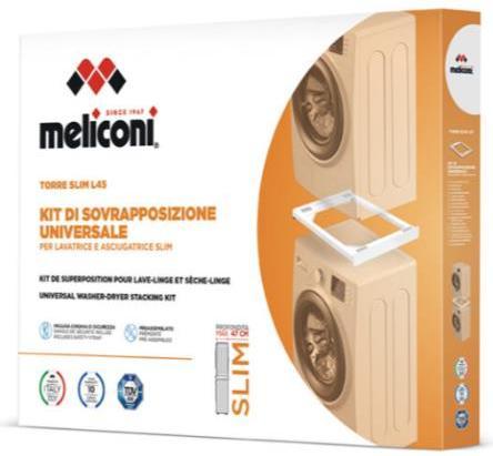 Produktbild Meliconi Tower Base Slim L45 Zubehör und Komponente für Waschmaschine Overlay Kit 1 Stück(e)