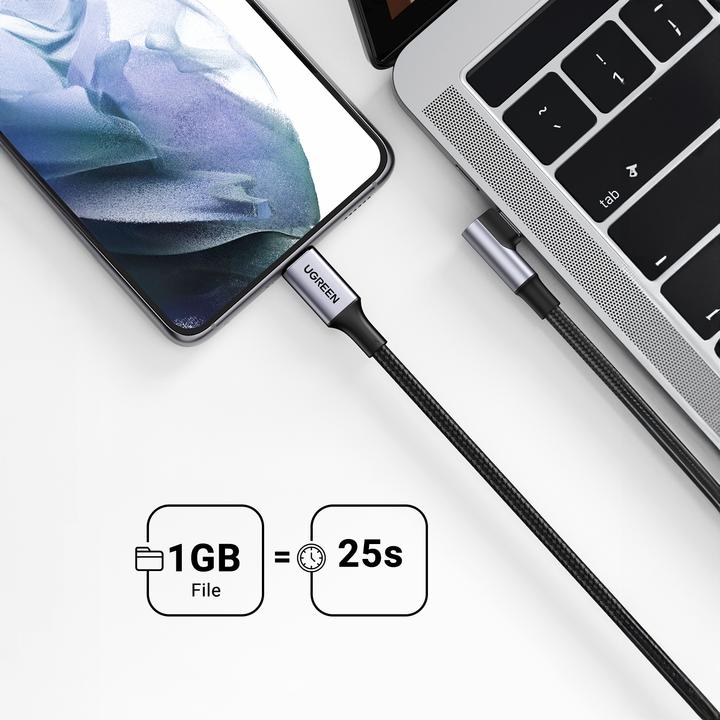 Produktbild Ugreen USB Typ C – USB Typ C (2 m, USB 2.0, 100 W)