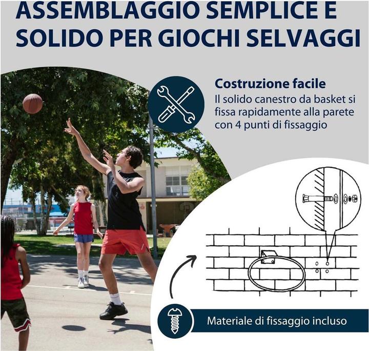 Produktbild Hudora Outdoor-Basketballkorb mit Netz