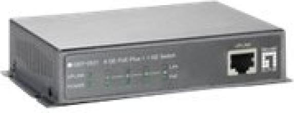 Actual product image LevelOne Level One GEP-0521: 4 GE PoE-Plus + 1 GE (5 Ports)