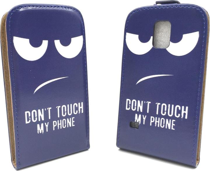 Produktbild König Design Handyhülle für Samsung Galaxy S5 / S5 Neo Schutztasche Wallet Cover Case Blau (Samsung Galaxy S5 Neo, Samsung Galaxy S5)