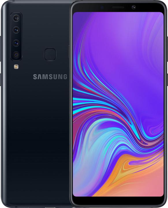 Image du produit Samsung Galaxy A9 EU (128 Go, Caviar Black, 6.30", SIM simple, 24 Mpx, 4G)