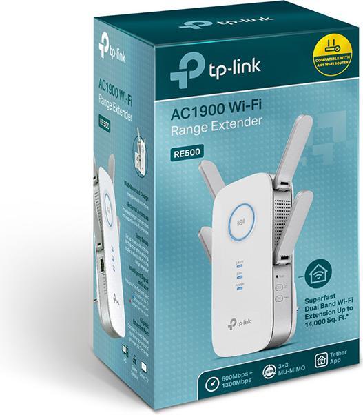Actual product image TP-Link Tl-Re500 (1300 Mbit/s, 600 Mbit/s)