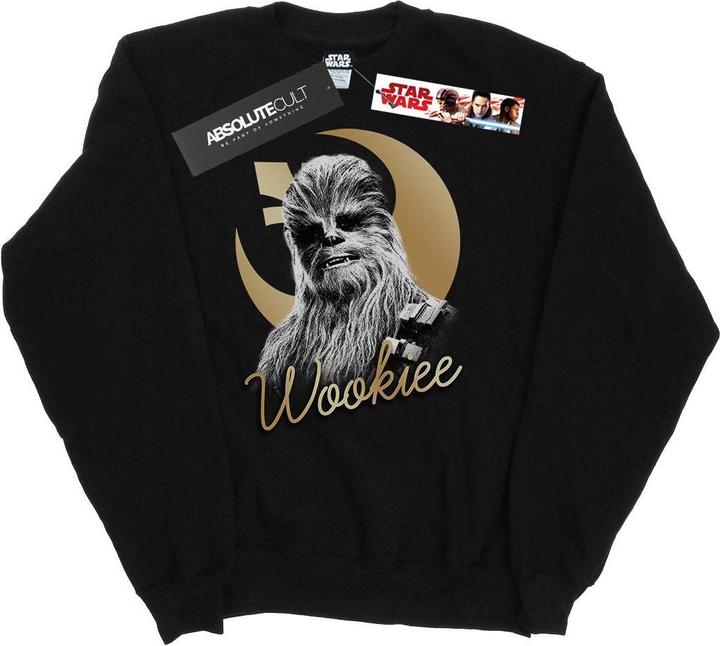 Star Wars The Last Jedi Gold Chewbacca Sweatshirt (L)