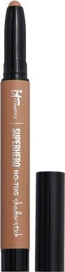 It Cosmetics Superhero No-Tug Waterproof Eyeshadow Stick Tough Tan 0.05oz - Matte Medium Tan