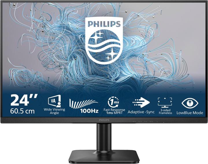 Produktbild Philips MMD 24E2N1100LB/00 VA Monitor,,, D-Sub, HDMI 1.4 (1920 x 1080 Pixel, 23.80")